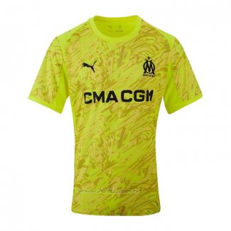 Camiseta Olympique Marsella Portero 2025-2026 Amarillo