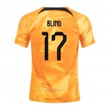 Camiseta Paises Bajos Jugador Blind Primera 2022