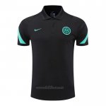 Camiseta Polo del Inter Milan 2022-2023 Negro