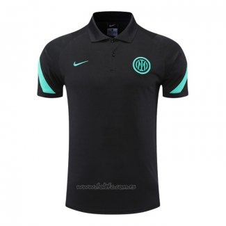 Camiseta Polo del Inter Milan 2022-2023 Negro