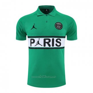 Camiseta Polo del Paris Saint-Germain Jordan 2022-2023 Verde