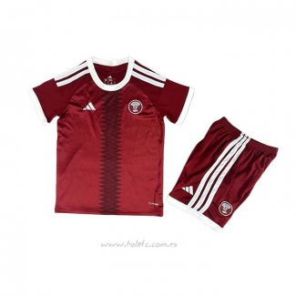 Camiseta Qatar Primera Nino 2026