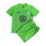 Camiseta Wolfsburg Primera Nino 2023-2024