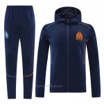 Chandal con Capucha del Olympique Marsella 2024-2025 Azul
