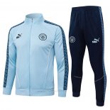 Chandal de Chaqueta del Manchester City Nino 2025-2026 Azul