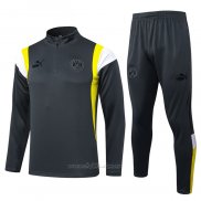 Chandal de Sudadera del Borussia Dortmund 2023-2024 Gris