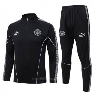 Chandal de Sudadera del Manchester City 2025-2026 Negro