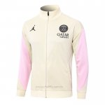 Chaqueta del Paris Saint-Germain Jordan 2024-2025 Amarillo