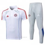 Conjunto Polo del Bayern Munich 2025-2026 Blanco