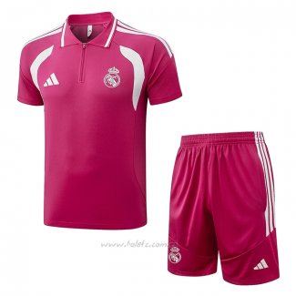 Conjunto Polo del Real Madrid 2026-2027 Rosa
