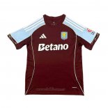 Camiseta Aston Villa Primera 2025-2026 Tailandia