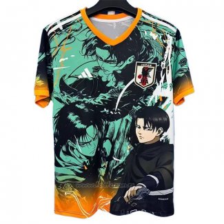Camiseta Japon Anime 2025-2026 Verde Tailandia
