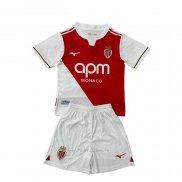 Camiseta AS Monaco Primera Nino 2025-2026