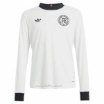 Camiseta Alemania 125 Aniversario Manga Larga 2025 Blanco