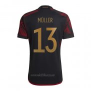 Camiseta Alemania Jugador Muller Segunda 2022