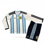 Camiseta Argentina Primera Manga Larga Nino 2026