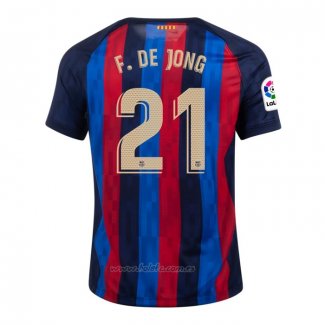 Camiseta Barcelona Jugador F.De Jong Primera 2022-2023