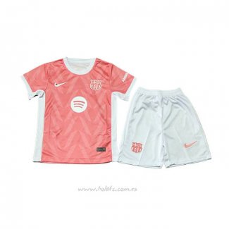 Camiseta Barcelona Special Nino 2025-2026 Naranja