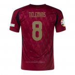 Camiseta Belgica Jugador Tielemans Primera 2024