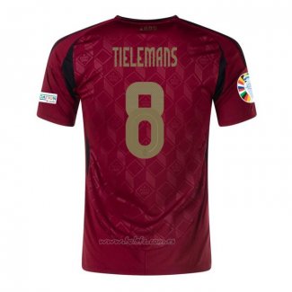 Camiseta Belgica Jugador Tielemans Primera 2024