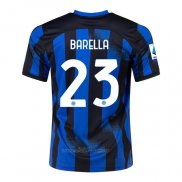 Camiseta Inter Milan Jugador Barella Primera 2023-2024