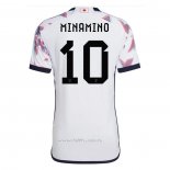 Camiseta Japon Jugador Minamino Segunda 2022