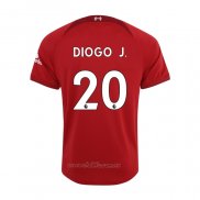 Camiseta Liverpool Jugador Diogo J. Primera 2022-2023