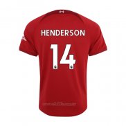 Camiseta Liverpool Jugador Henderson Primera 2022-2023