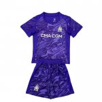 Camiseta Olympique Marsella Portero Nino 2025-2026 Purpura