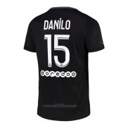 Camiseta Paris Saint-Germain Jugador Danilo Tercera 2021-2022