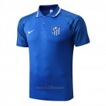 Camiseta Polo del Atletico Madrid 2022-2023 Azul Oscuro