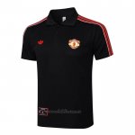 Camiseta Polo del Manchester United 2025-2026 Negro