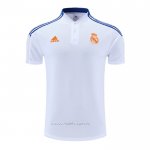 Camiseta Polo del Real Madrid 2022-2023 Blanco y Azul