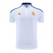 Camiseta Polo del Real Madrid 2022-2023 Blanco y Azul