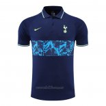 Camiseta Polo del Tottenham Hotspur 2022-2023 Azul Oscuro