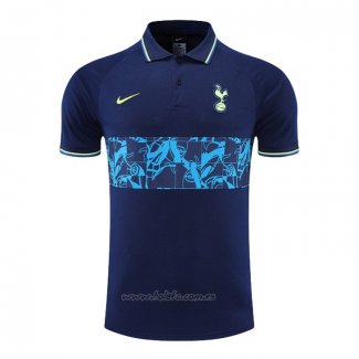 Camiseta Polo del Tottenham Hotspur 2022-2023 Azul Oscuro