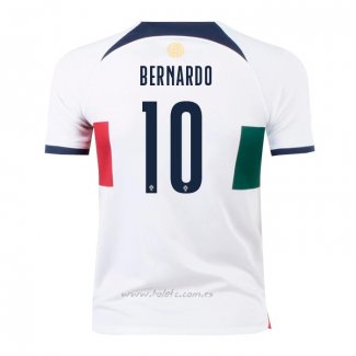 Camiseta Portugal Jugador Bernardo Segunda 2022