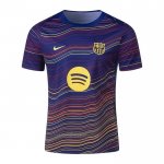 Camiseta Pre Partido del Barcelona 2025-2026 Azul