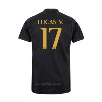 Camiseta Real Madrid Jugador Lucas V. Tercera 2023-2024