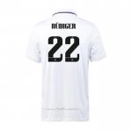 Camiseta Real Madrid Jugador Rudiger Primera 2022-2023