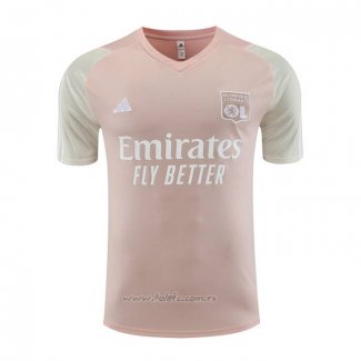 Camiseta de Entrenamiento Lyon 2023-2024 Rosa