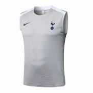 Camiseta de Entrenamiento Tottenham Hotspur Sin Mangas 2025-2026 Gris