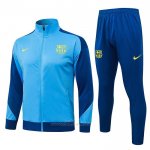 Chandal de Chaqueta del Barcelona Nino 2025-2026 Azul