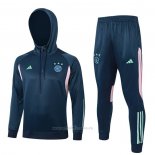 Chandal de Sudadera del Ajax Nino 2023-2024 Azul