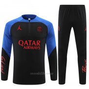 Chandal de Sudadera del Paris Saint-Germain Jordan 2022-2023 Negro