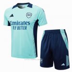 Chandal del Arsenal Manga Corta 2024-2025 Verde - Pantalon Corto
