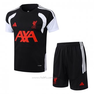 Chandal del Liverpool Manga Corta 2026-2027 Negro - Pantalon Corto