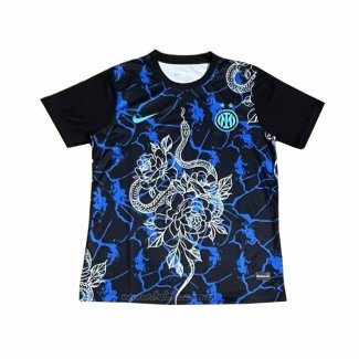 Camiseta Inter Milan Special 2025-2026 Negro Azul Tailandia