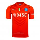 Camiseta Napoli Portero 2023-2024 Naranja Tailandia