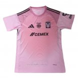 Camiseta Tigres UANL Portero Segunda 2025-2026 Rosa Tailandia